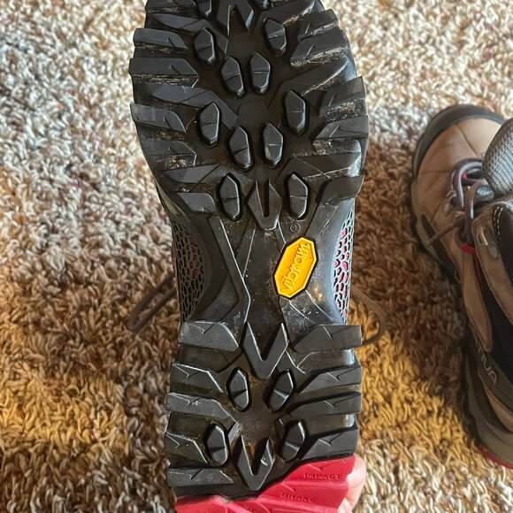 La Sportiva Nucleo High GTX Hiking Boots, Brown, Woman's Size 6 - Picture 7 of 9